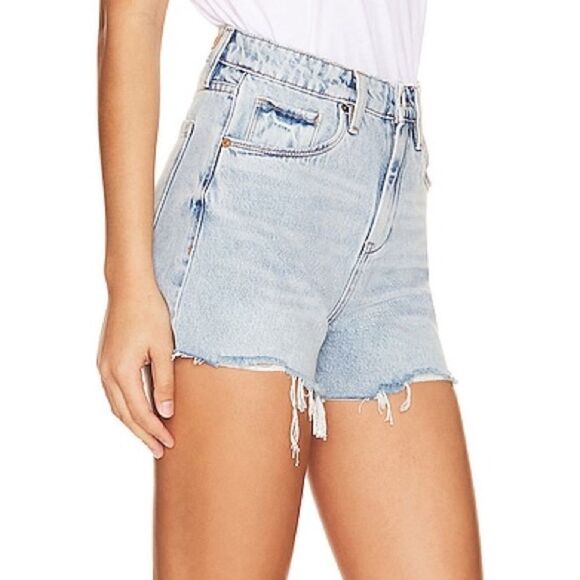 NEW BLANK NYC The Reeve Ultra High Rise Jean Shorts Women Size 25 - Picture 2 of 13